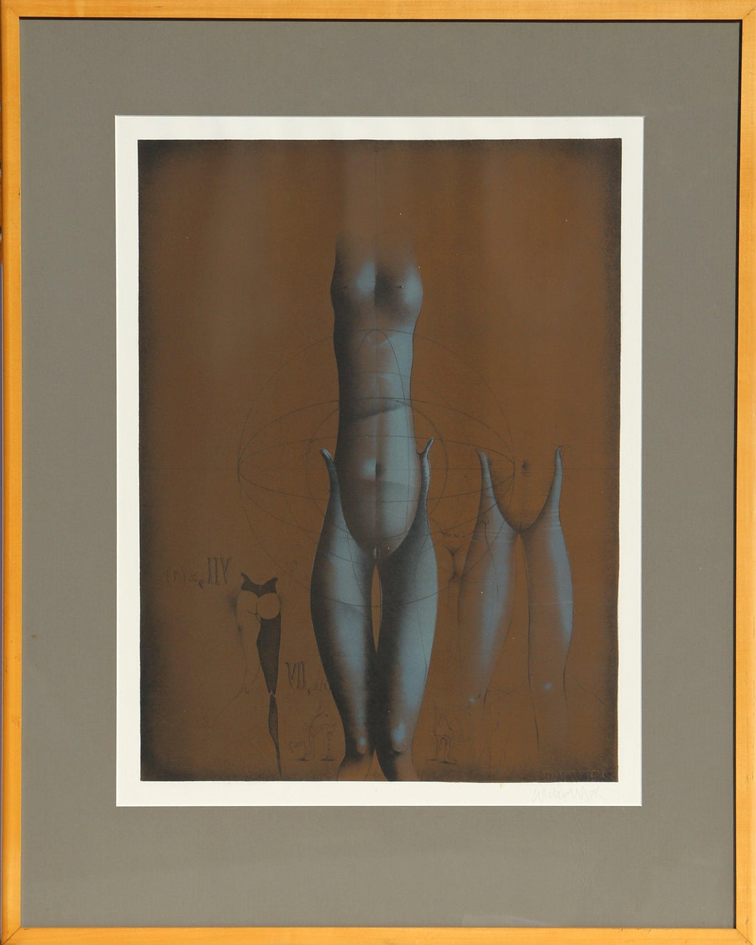 Salome VII - 2 Lithograph | Paul Wunderlich,{{product.type}}