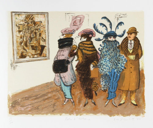 Salon d'Automne Lithograph | Edward M. Plunkett,{{product.type}}
