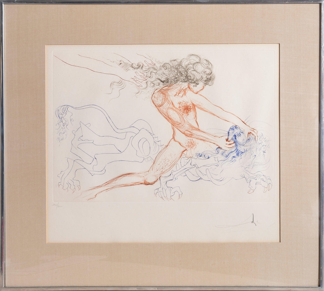 Samson and Delilah Lithograph | Salvador Dalí,{{product.type}}