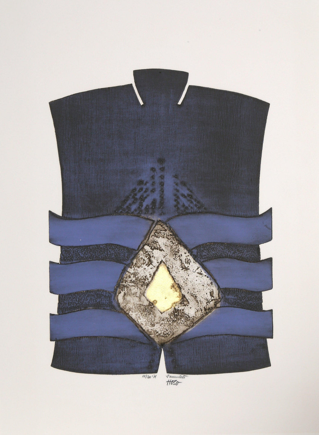 Samuleto Etching | Dževad Hozo,{{product.type}}