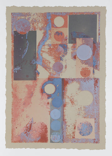 Sandstone I Screenprint | L. Logan,{{product.type}}