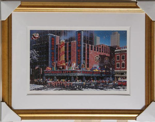 Santa Claus Comes to Town Screenprint | Alexander Chen,{{product.type}}