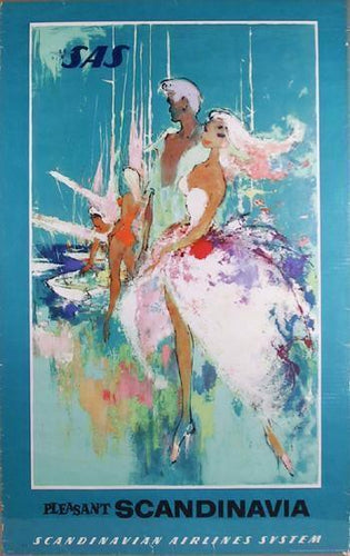 SAS - Pleasant Scandinavia Poster | Travel Poster,{{product.type}}