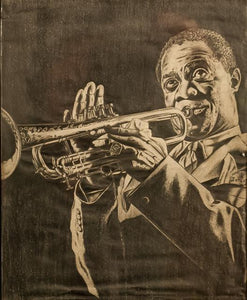 Satchmo - Louis Armstrong Pencil | Unknown Artist,{{product.type}}