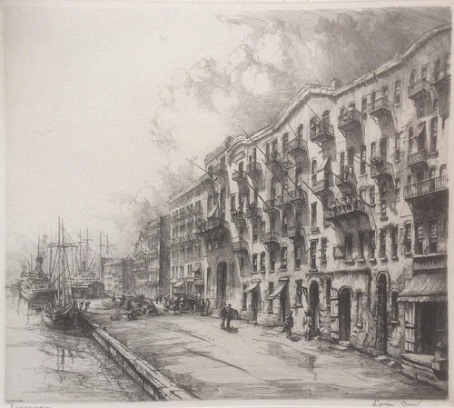 Savannah Etching | Louis Orr,{{product.type}}