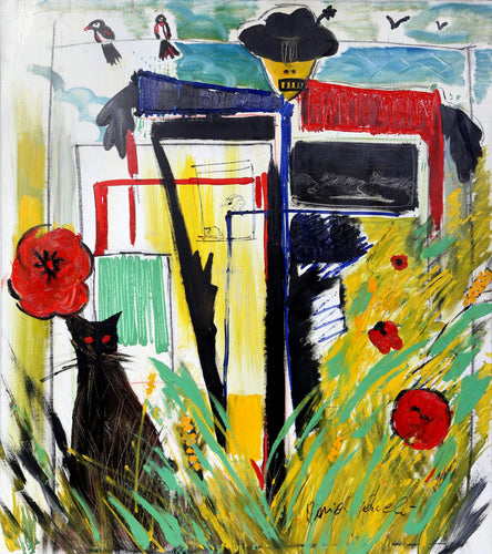 Scarecrow I Oil | David Rucli,{{product.type}}