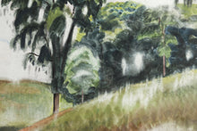 Scene on Windspear Road Watercolor | Charles Burchfield,{{product.type}}