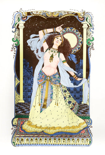 Scheherezade Lithograph | Gina 'Jennie' Tomao Stephanopoulos,{{product.type}}
