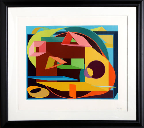 Scholes II Screenprint | Al Held,{{product.type}}