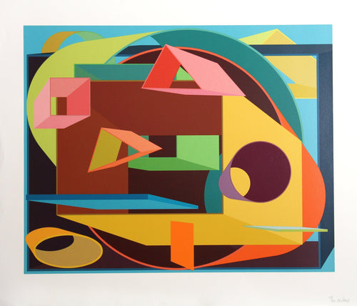 Scholes II Screenprint | Al Held,{{product.type}}