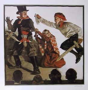 School Play Poster | Norman Rockwell,{{product.type}}