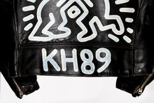 Schott Brothers "Perfecto" Motorcycle Jacket Mixed Media | Keith Haring,{{product.type}}