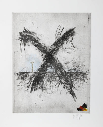 Screw (Color) Etching | Donald Saff,{{product.type}}