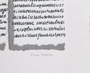 Script Collage | Anne Youkeles,{{product.type}}