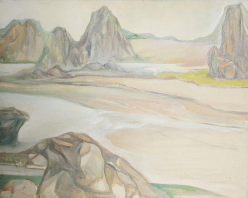 Sea Cliffs (54) Oil | John F. Leonard,{{product.type}}