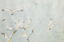 Seagulls on the Beach Watercolor | Unknown Artist,{{product.type}}