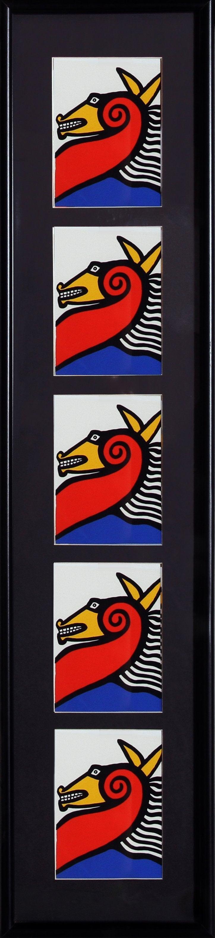 Seahorses Lithograph | Alexander Calder,{{product.type}}