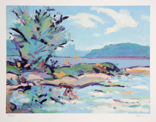 Seaside Lithograph | Balson,{{product.type}}