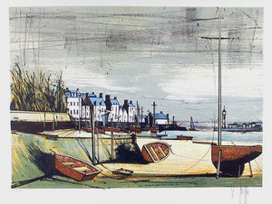 Seaside Lithograph | V. Beffa,{{product.type}}