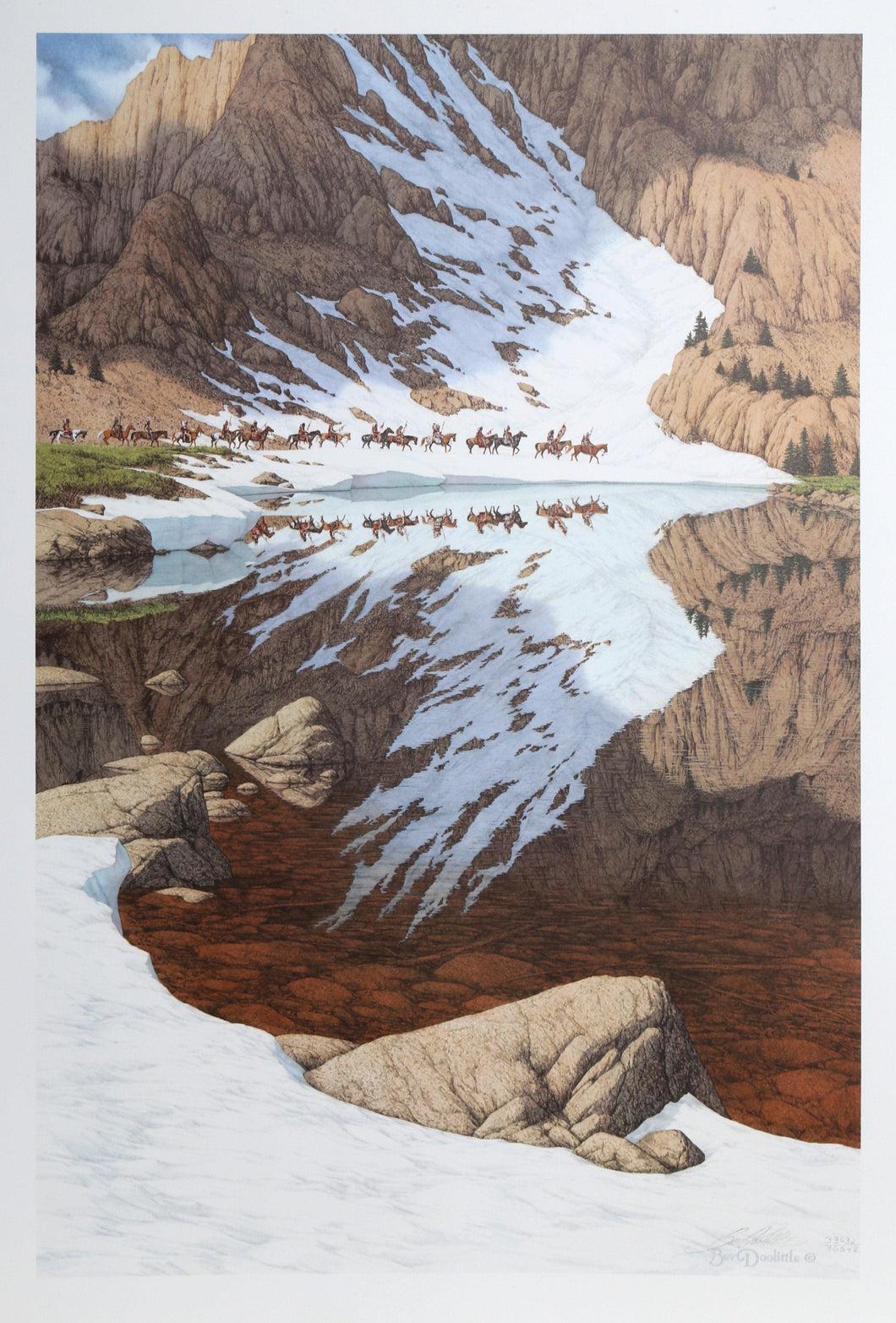 Season of the Eagle Lithograph | Bev Doolittle,{{product.type}}