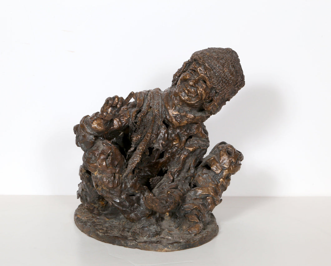 Seated Beggar Metal | Unknown Artist,{{product.type}}