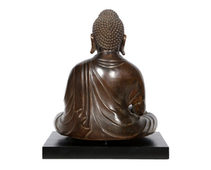 Seated Buddha Metal | Unknown Artist,{{product.type}}