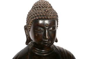 Seated Buddha Metal | Unknown Artist,{{product.type}}