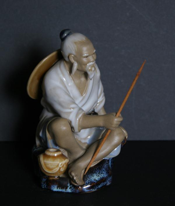 Seated Man Fishing Artifact | Unknown, Japanese,{{product.type}}