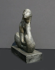 Seated Woman (Metal) Metal | Unknown Artist,{{product.type}}