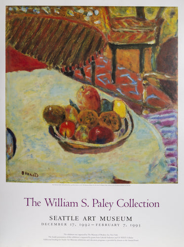 Seattle Art Museum - Still Life Poster | Pierre Bonnard,{{product.type}}