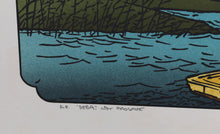 Seba (After Hiroshige) Screenprint | Michael Knigin,{{product.type}}