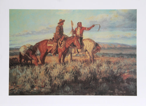 Seeking Directions Lithograph | Joe Beeler,{{product.type}}