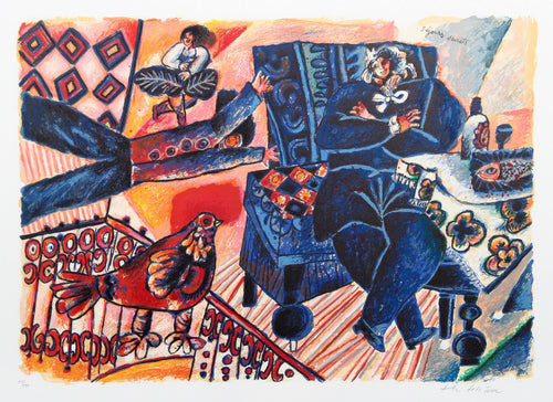 Sejours Secrets Lithograph | Theo Tobiasse,{{product.type}}