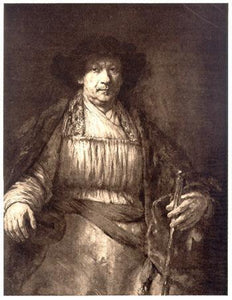 Self Portrait Etching | Rembrandt,{{product.type}}