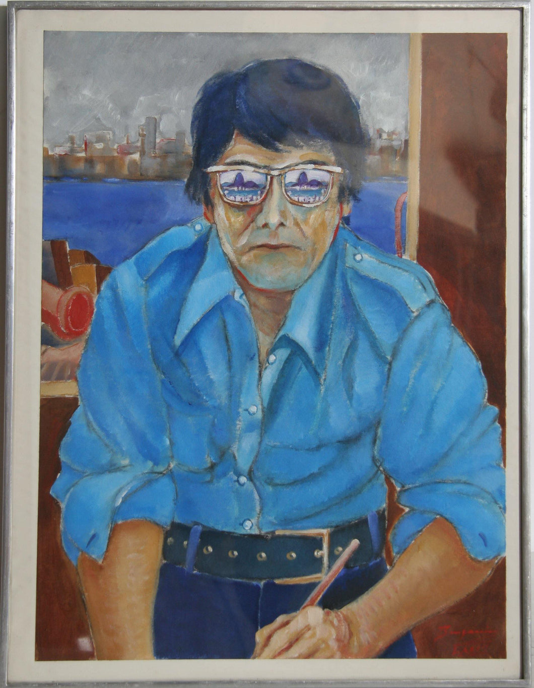Self Portrait Gouache | Benjamin Silva,{{product.type}}