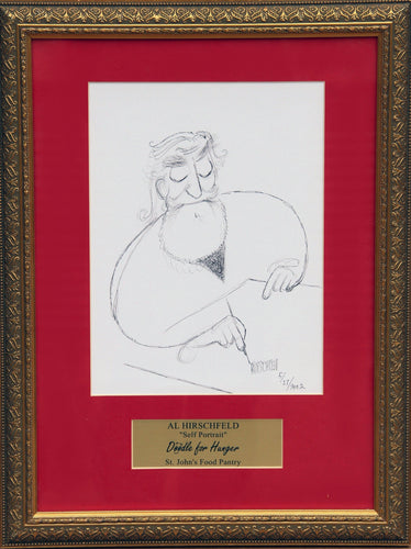 Self-Portrait Ink | Al Hirschfeld,{{product.type}}