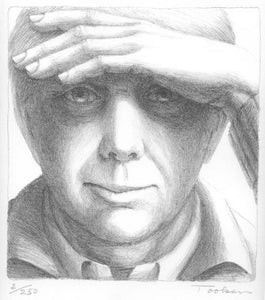 Self-Portrait Lithograph | George Tooker,{{product.type}}