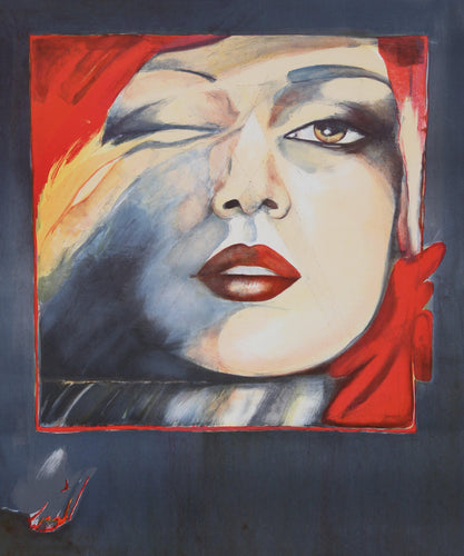 Self Portrait Lithograph | Helene Guetary,{{product.type}}