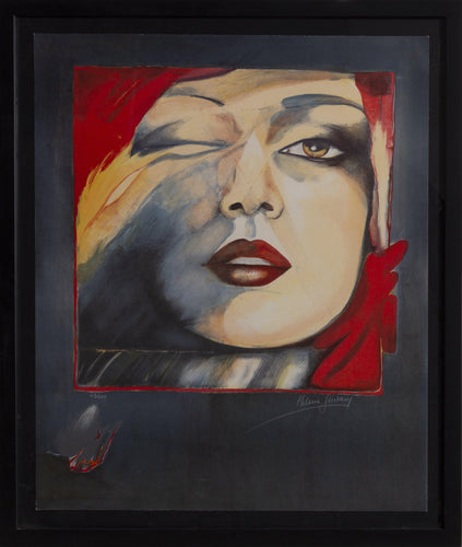 Self Portrait Lithograph | Helene Guetary,{{product.type}}