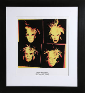 Self Portrait Poster | Andy Warhol,{{product.type}}