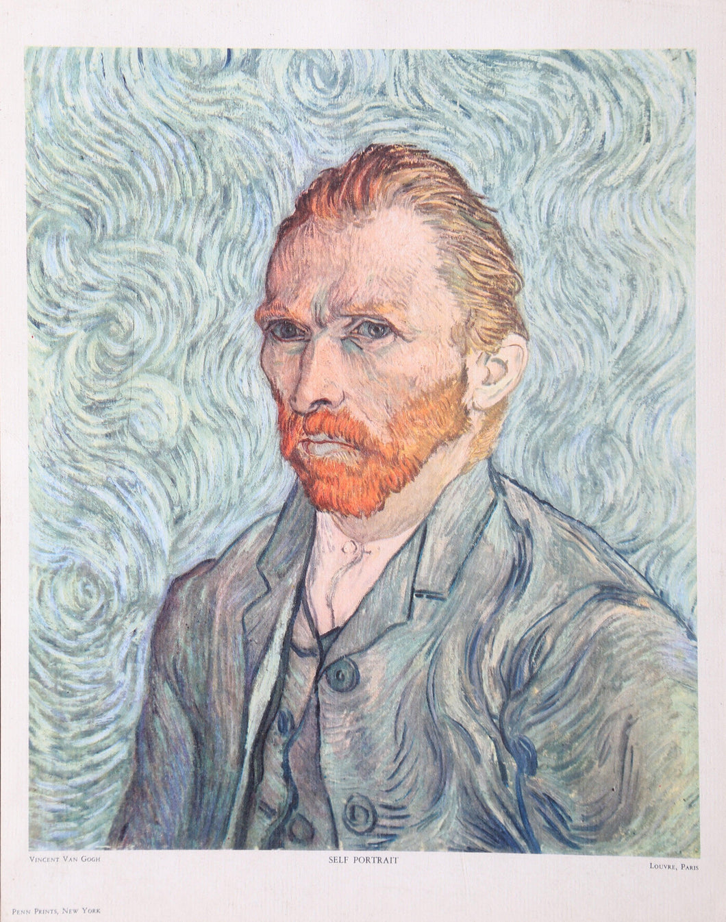 Self Portrait Poster | Vincent van Gogh,{{product.type}}