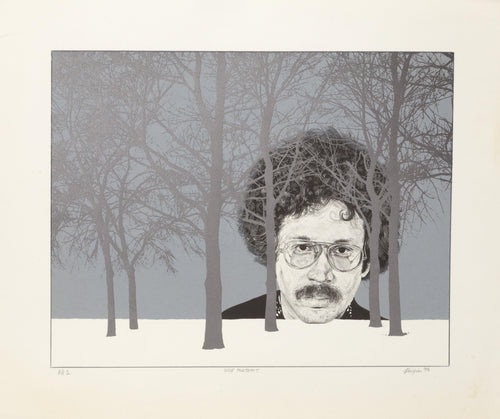 Self Portrait Screenprint | Michael Knigin,{{product.type}}