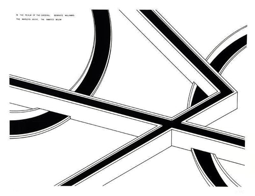 Separate Walkways: The Warders Above, the Inmates Below Aquatint | Robert Morris,{{product.type}}