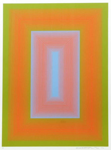 Sequential IV from the Sequential Portfolio Screenprint | Richard Anuszkiewicz,{{product.type}}
