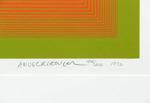 Sequential IV from the Sequential Portfolio Screenprint | Richard Anuszkiewicz,{{product.type}}