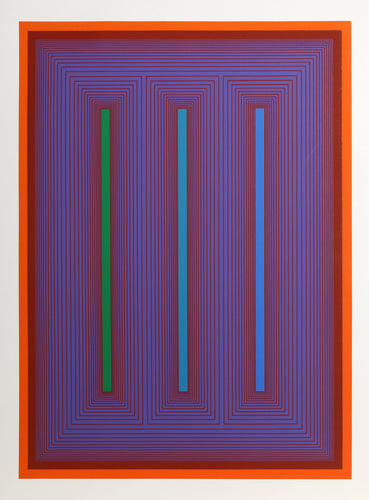 Sequential IX from the Sequential Portfolio Screenprint | Richard Anuszkiewicz,{{product.type}}