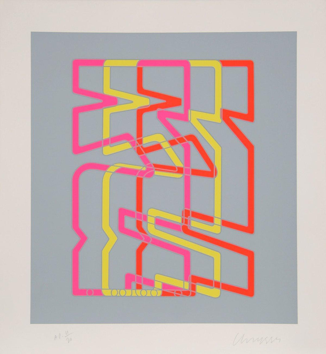 Series 6 Screenprint | Chryssa,{{product.type}}