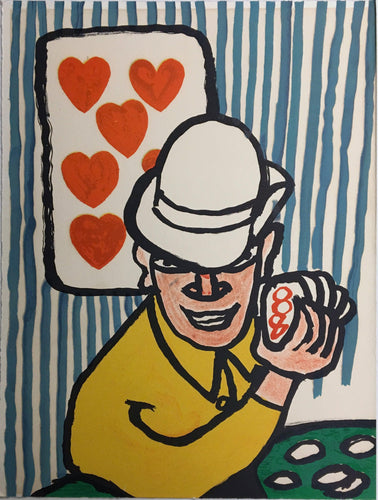 Seven of Hearts Lithograph | Alexander Calder,{{product.type}}