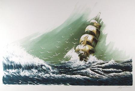 Seven Seas Lithograph | Wayne Cooper,{{product.type}}
