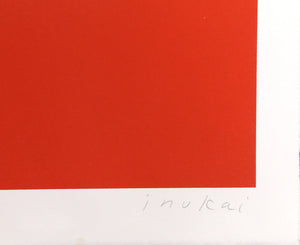 Seven Units on Red Screenprint | Kyohei Inukai (aka Earle Goodenow),{{product.type}}